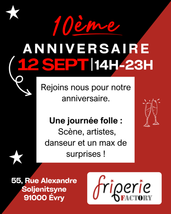 On t'attend pour fêter ça