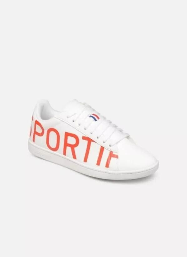 Baskets Courtset Big Logo Optical White/Orange
