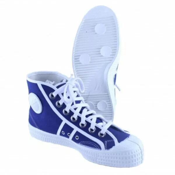 Chaussures en toile bleu