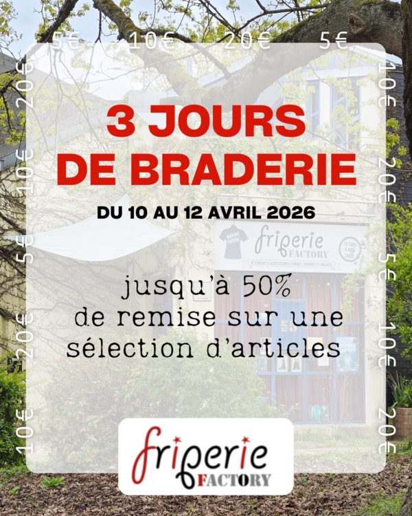 Braderie en cours