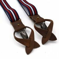 Bretelles fines Tricolores